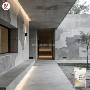 Pittura Ecologica Acrilica Liquida per Cemento Architettonico, Rivestimento per Interni, Microcemento per Pareti e Pavimenti, Pittura Artistica a Trama Continua - Product Image 1