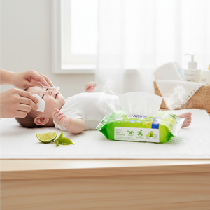 High Quality Powerful Cooling Water Tissue 25 Sheets Lime Green Tea Scent Face Wishing at Low Price - Product Image 3