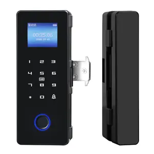 wifi smart lock door access control with keypad wireless access control with smart code password card glass door smart lock
