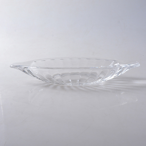 Plato de Postre de Vidrio Grueso con Forma de Barco de Plátano, Plato para Ensalada - Product Image 3