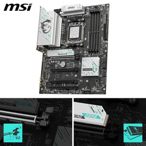 MSI B850游戏加WIFI主板ATX设计<span class=keywords><strong>AMD</strong></span> 9000/8000/7000支持AM5 DDR5内存8200 MT/s PCIe 5.0新台式机 - Product Image 4