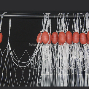 Commercial 0.5mm 50m longueur filet de pêche filet maillant pêche PVC flotteur plomb plomb océanie attraper gros poissons - Product Image 3