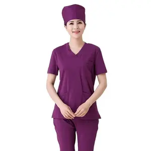 Bata de Enfermera, Bata de Médico, Bata de Quirófano, Bata de Aislamiento, Ropa de Trabajo para Clínica Dental y Hospital Veterinario - Product Image 3