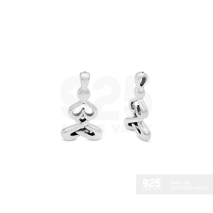 Perfect Prices Abstract Seated Figure 925 Sterling <b>Silver</b> <b>Locket</b> Pendant Manufacturer - Product Image 2