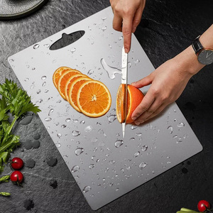เขียงหั่นอาหารไทเทเนียมแท้ ฮัวชุย รูปทรงสี่เหลี่ยมผืนผ้าอเนกประสงค์ - Product Image 3