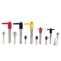 OEM Custom Edelstahl SS304 SS316 SS316L Feder schloss Einbau-Knopfs tifte Griff kugel Schnell verschluss stift Andere Befestigungs elemente