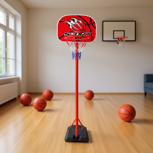 ห่วงบาสเก็ตบอลขนาด 206 ซม. อุปกรณ์กีฬาในร่มสำหรับเด็กและผู้ใหญ่ - Product Image 3