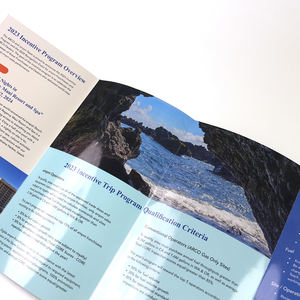 Impression de pochettes promotionnelles pliées sur mesure avec pochette pour affiche, imprimables avec papier offset et papier couché - Product Image 4