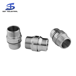 Raccord de tube en acier inoxydable NPT SS304/316 avec filetage d'extension pour pièces de chauffage personnalisées - Product Image 5