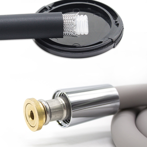 2025 <strong>New</strong> Arrival Matt Gray Shower <strong>Hose</strong> Super Soft <strong>Silicone</strong> Anti Burst Leak Resistant Certified for Modern Bathrooms - Product Image 6