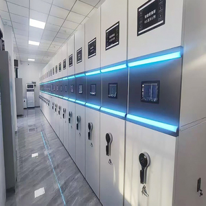 스마트 스토리지 사무용 가구 고밀도 강철 파일링 스토리지 이동식 선반 - Product Image 2