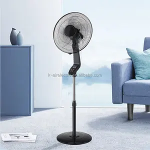Ventilador con soporte de oscilación de 70 grados, ventilador con base redonda, control remoto, el más barato