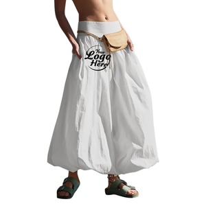 Women Natural Waist <b>Mini</b> Denim Eco-Friendly Breathable A-Line <b>Bubble</b> Skirt Casual - Product Image 1