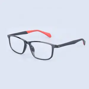 BONA hot selling half frame custom color TR90 spectacle plastic frames for myopia lens