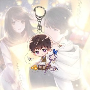 Llavero de acrílico de anime Mr <span class=keywords><strong>Love</strong></span>: Dream Date, figura de dibujos animados de Gavin Lucien Kilo <span class=keywords><strong>Victor</strong></span>, colgante para bolso, regalo para fans - Product Image 6