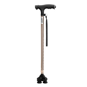 N02FC13- # A #   Canne télescopique en aluminium pour personnes âgées, bâton de marche à quatre pieds pour seniors, prix compétitif - Product Image 2