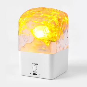 Altavoz Inalámbrico Mini Personalizado al por Mayor, Luz <span class=keywords><strong>Nocturna</strong></span> Ambiental con 16 Colores Cambiantes y Ritmo Musical - Product Image 2