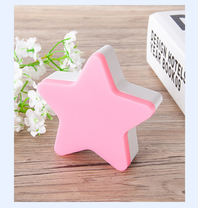 USB Wireless LED Lampe LED Tisch leuchte 3D Star Lampe LED Nachtlicht Dekorative Star <span class=keywords><strong>Light</strong></span> Geschenk <span class=keywords><strong>Pink</strong></span> Plug-in Lampen Schreibtisch Dekoration - Product Image 1