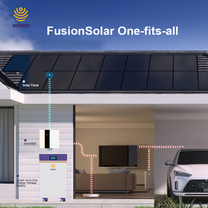 Wiren W51304 51.2V 304Ah 15.56kWh All-in-One Solar Lithium Battery Pack IP56 On/Off-Grid <b>Energy</b> - Product Image 5