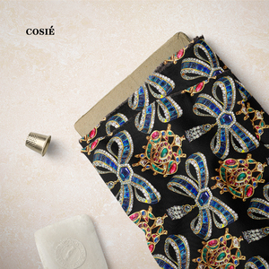 100% <span class=keywords><strong>Liberty</strong></span> coton tissu nœud <span class=keywords><strong>ruban</strong></span> nouvelle tendance en gros coton pelouse tissu - Product Image 2