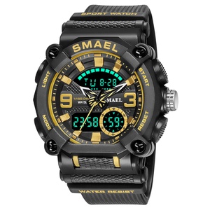 Reloj Smael de Marca Superior, Digital LED 8052, Relojes para Hombre, Reloj Clásico Deportivo de Cuarzo para Hombre - Product Image 2