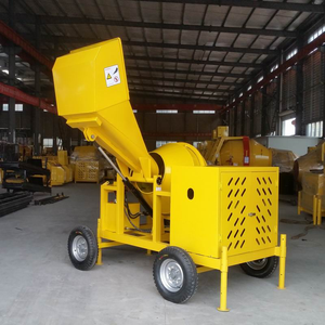 Betoniera Diesel da 510L con Verricello / Prezzo della Macchina Impastatrice per Calcestruzzo con Motore Diesel in Ghana - Product Image 5