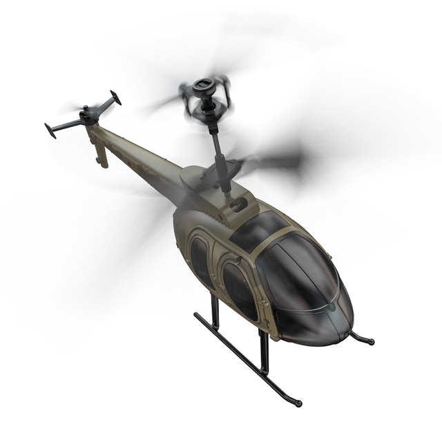 Newest HOSHI Z16 RC Helicopter Camouflage Color 30M Distance 6-Axis Helicopter With LED Lamp Toy for Kids Gifts