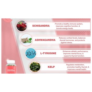 <strong>Thyroid</strong> Support Capsules-Herbal Supplement for Metabolism, Hormone Balance, and <strong>Thyroid</strong> Function - Product Image 4