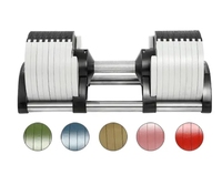 Nouvel ensemble d'haltères sphériques en graphite réglables de couleur personnalisée 2025 avec support pour entraînement de force - Marque Uport