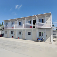 Maison conteneur en acier ZY de 20 pieds, préfabriquée, avec panneaux sandwich, design moderne, mobile, pour mini-maison