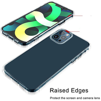 Accessoires pour téléphones mobiles – Coque de protection transparente antichoc ultra-fine de 1,5 mm pour iPhone 17, 18, 14, 15, 16