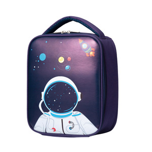 Sac à déjeuner portable léger et facile à transporter, grand sac isotherme avec fermeture éclair pour les enfants en plein air, recherche de partenaires commerciaux - Product Image 5