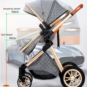 Di alta qualità 3 In 1 <span class=keywords><strong>passeggino</strong></span> per bambini di lusso con paesaggio alto bambino <span class=keywords><strong>culla</strong></span> per bambino marsupio Kinderwagen <span class=keywords><strong>passeggino</strong></span> - Product Image 6