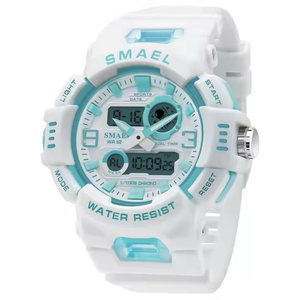SMAEL 8083 Sport di lusso <span class=keywords><strong>digitale</strong></span> <span class=keywords><strong>orologio</strong></span> analogico per gli uomini e le donne nuovo <span class=keywords><strong>orologio</strong></span> <span class=keywords><strong>da</strong></span> <span class=keywords><strong>polso</strong></span> <span class=keywords><strong>digitale</strong></span> al quarzo con <span class=keywords><strong>cronometro</strong></span> alla moda - Product Image 3