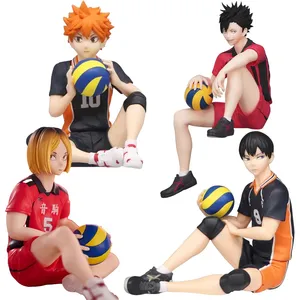 3 Styles New Anime Haikyuu Figure Shoyo Hinata Model Toy Kozume Kenma Figure Noodle Stopper Tobio Kageyama Collection Toy