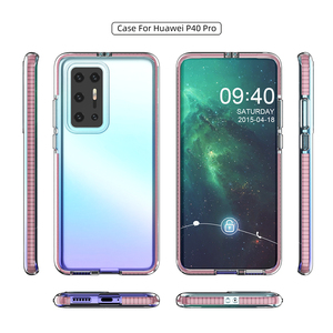 เคสโทรศัพท์มือถือ TPU ใส กันกระแทก 360 องศา ป้องกันแรงกระแทก พร้อมเลนส์ป้องกัน สำหรับ Huawei P40 Pro - Product Image 4