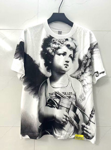 Nouveau T-shirt d'été ample à manches courtes en coton 100% de qualité supérieure, motif 'THAT'S A AWFUL LOT OF COUPH SYRUP', style américain - Product Image 6
