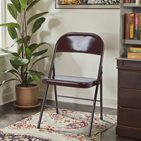 Chaise pliante de loisirs à cadre en métal de haute qualité pour KC-7382A de cuisine de salon