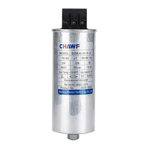 BSMJ0.45-5-3 chawf ตัวเก็บประจุชนิดแห้ง3เฟส450V 5Kvar 50Hz เครื่องปฏิกรณ์60831 IEC - Product Image 1