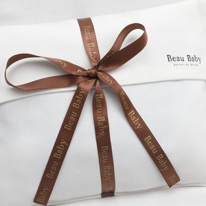 Reusable Custom Logo Printed <b>White</b> Cotton Twill Envelope Pouch Clothes Gift Packing <b>Bag</b> With Ribbon Shoe Handbag Cover Dust <b>Bag</b> - Product Image 2
