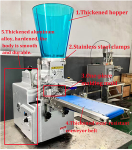 Machine à momo népalaise boulette automatique Machine de fabrication de gyoza japonais de table - Product Image 6