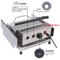 Machine à faire des petits pains Burger Brioche Burger Buns Machine à faire des petits pains Burger Bun Grille-pain