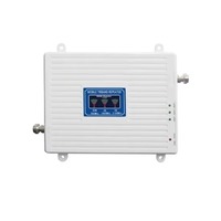 Amplificador de Señal Móvil Universal Tri-Banda 2G 3G 4G 900/1800/2100MHz, Repetidor GSM para Hogar y Oficina, Conectividad Mejorada