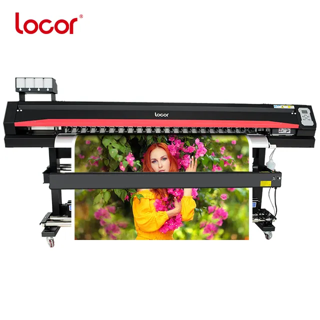 Locor Deluxejet dx5 야외 에코 솔벤트 잉크젯 프린터 인쇄 기계