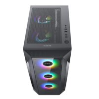Casing PC Alseye, Casing PC Gaming, Aluminium ITX/M-ATX/ATX, Casing Komputer Gaming, PC Gamer
