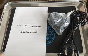 Báscula de acero inoxidable LED/LCD, 30kg, para supermercado, fruit market, ACS-268B - Product Image 6