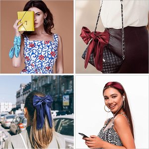 Pañuelos de satén cuadrados grandes de 35 pulgadas al por mayor, bufandas envolventes de pelo con sensación de seda suave y logotipo personalizado de colores sólidos a granel para mujer - Product Image 6