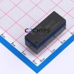 DG4801D LAN TRANSFORMER DIP,28.2x11x11.2mm ตัวเหนี่ยวนำคู่พอร์ต Non-PoE - Product Image 1