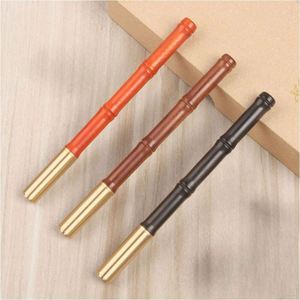 High Quality Luxury Heavy Gift Bamboo Shape <b>Pen</b> Ballpoint <b>Pen</b> Custom Promotion logo Bamboo Roller Ball <b>Pen</b> for Business Writing - Product Image 4