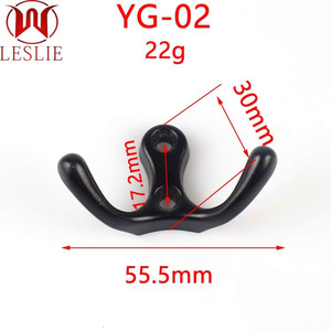 Leslie Metal Coat <b>Hook</b> Zinc Alloy Wall Mounted Wardrobe Clothes <b>Hook</b> Contemporary Design Easy Installation - Product Image 4